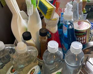 LOT 105 OF 788 DISH RACK & CLEANING SUPPLIES