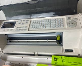 LOTS 359 & 360 CRICUT EXPRESSION 24" PERSONAL ELECTRONIC CUTTER & CRICUT CARTRIDGE BUNDLE