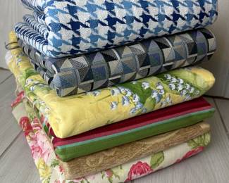 LOTS 332 - 340 FABRIC FOR SEWING CRAFTING HOME DECOR UPHOLSTERY