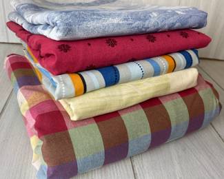 LOTS 332 - 340 FABRIC FOR SEWING CRAFTING HOME DECOR UPHOLSTERY