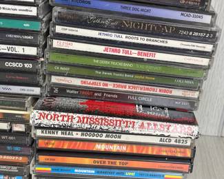 LOTS 454 - 487 ALL MUSIC & MEDIA! 8 TRACK - CASSETTES - COMPACT DISCS CDS VHS DVDs 45RPM VINYL LP MUSIC ROCK JETHRO TULL GEORGE THOROGOOD