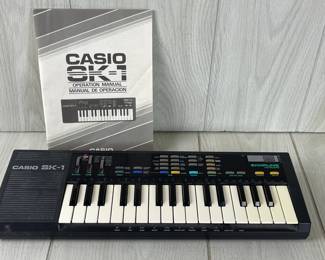 LOT 402 OF 780 CASIO SK-1 SAMPLING KEYBOARD