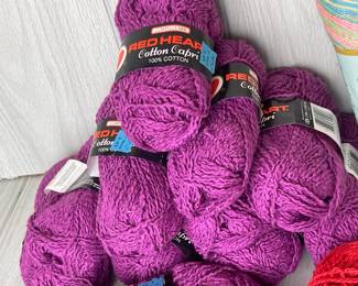 LOTS 322 - 340 YARN YARN YARN! AND FABRIC TOO!