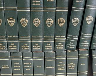 LOTS 429 - 444 BOOKS BOOKS & MORE BOOKS! SEE AUCTION FOR DETAILS! THE HARVARD CLASSICS BOOKS