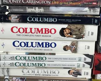 LOT 465 DVD'S COLUMBO GEORGE CARLIN RED SKELTON