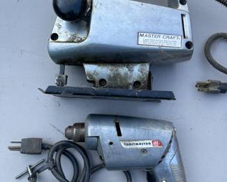LOT 1058 VINTAGE TOOLS MASTER CRAFT TOASTMASTER