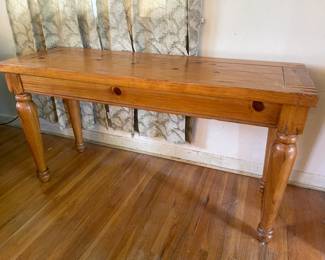 LOT 3 OF 788 SOLID WOOD SOFA ACCENT TABLE