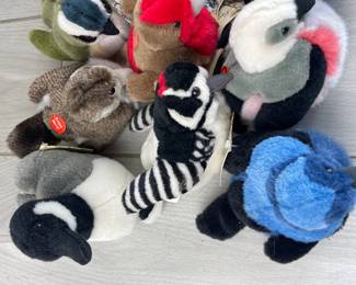 LOT 118 & 119 WILD REPUBLIC COLLECTIBLE AUDUBON BIRDS PLUSH WITH TAGS