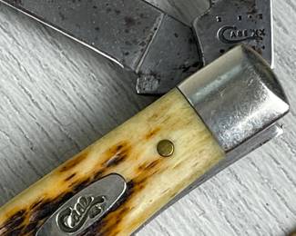 LOTS 184 & 185 CASE XX POCKET KNIFE