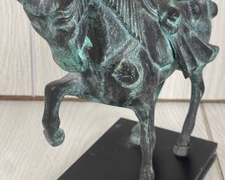 LOT 293 CHINESE WAR HORSE TANG DYNASTY STYLE
