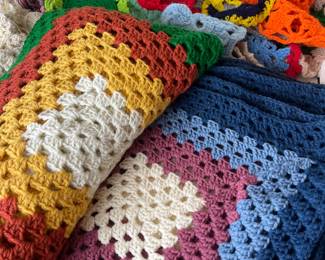 LOT 328 CROCHETED PROJECTS NOT QUITE FINISHED
