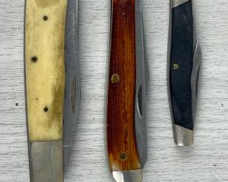 LOTS 179 - 196 POCKET KNIVES BUCK FROST ONTARIO WENGER