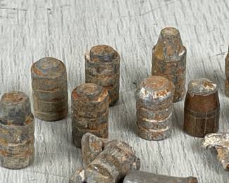 LOTS 514 - 516 CIVIL WAR BULLETS DUG ANTIQUE RELICS