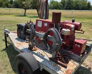 Welding trailer
