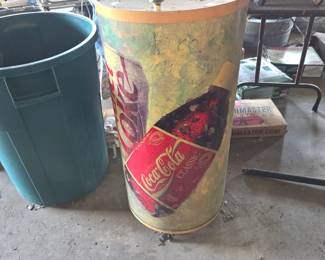 Vintage Coca-Cola drink display cooler dispenser 