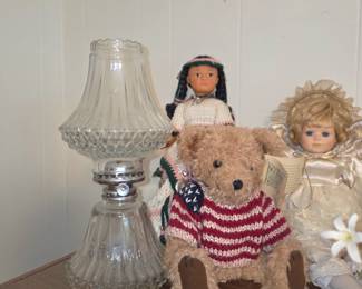 Vintage oil lamp