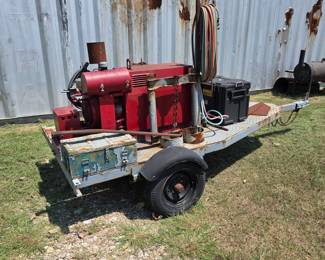 Welding trailer