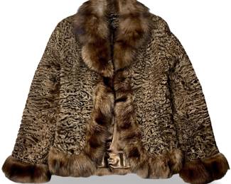 Alaskan Sitka Fur Gallery Sheared Lamb Jacket