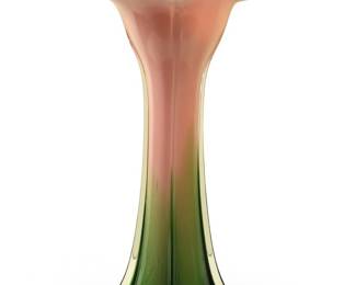 Jack-in-Pulpit Murano Glass Trumpet Tulip Vase