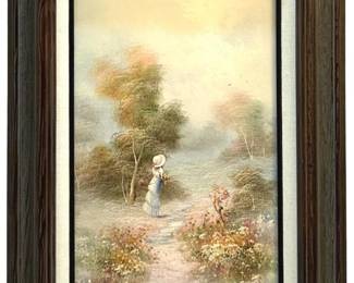 Signed S. Marcus Impressionist Oil on Canvas