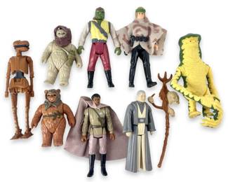 8pc 1985 Star Wars Original Action Figures