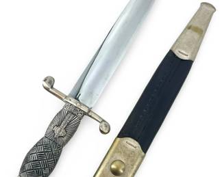 Ornate Celtic Dagger with Sheath