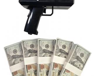 Supreme Cash Cannon W/$50K Movie Prop Money