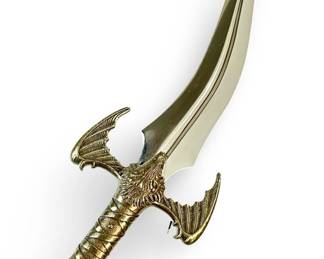 Barbarian Fantasy Dragon Wing Sword