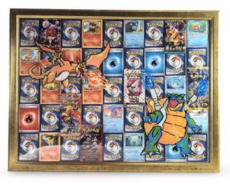 Signed Rotten Russ Reverse Painted Pokemon Mixed