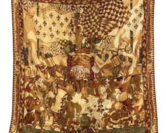 Gucci Lyric Opera of Chicago Silk Scarf