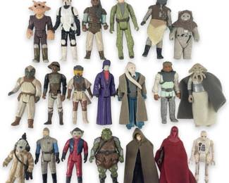 20pc 1983 Star Wars Original Action Figures