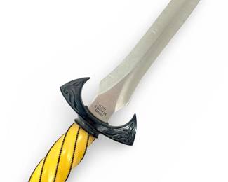 United Cutlery Yellow Spiral Handle Dagger