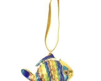 Cloisonné Enamel Articulated Tropical Fish