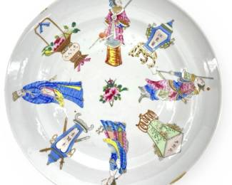 Hand Painted Chinese Porcelain Plate