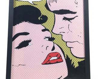 Roy Lichtenstein Ever Danced With Devil Serigraph