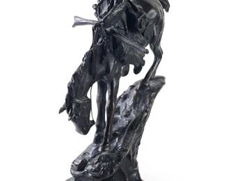 Mountain Man by Frederic Remington Bronze