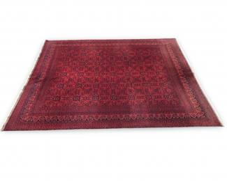 Turkmen Royal Yun Taban Fringe Area Rug
