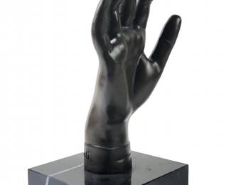 Signed Salvador Dali Women’s Helping Hand Bronze