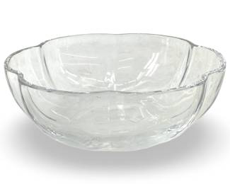 French Baccarat Crystal Bowl