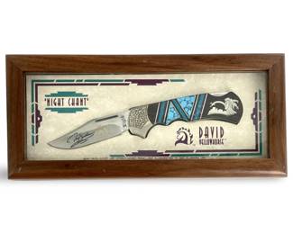 Yellowhorse Navajo “Night Chant" Pocket Knife