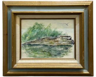 Signed Phil Spears Watercolor on Paper