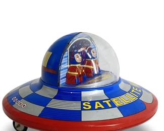 Satellite X-ll tin wind-up toy