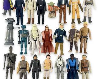 22pc 1980 Original Star Wars Action Figures