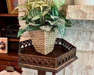 Matching Beautiful tall plant stands - top view