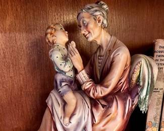 Vtg. A. Borsato Milano - made in Italy - Porcelain figurine 