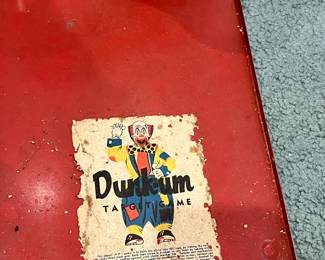 Vtg. Dunk-um game w/box