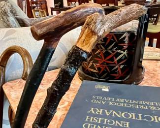 Vtg. Walking sticks
