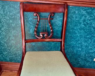 1of 6 Harp side chairs 