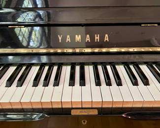 Yamaha piano  - polished Ebony 