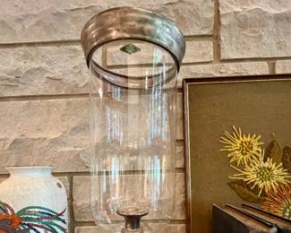1 of 2 Shannon Crystal lanterns 